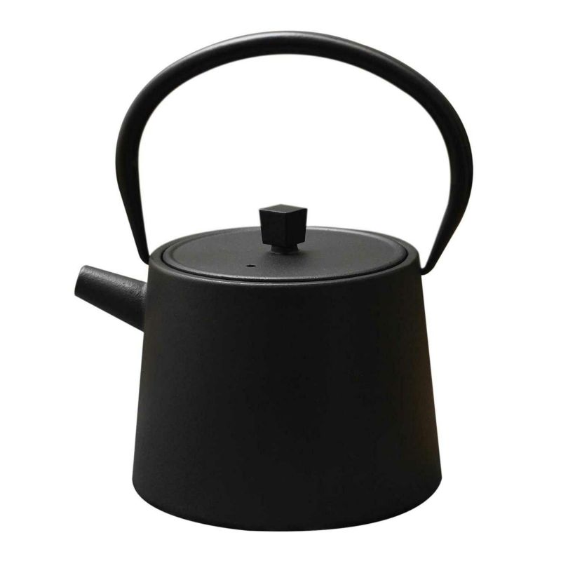 Imbryk żeliwny TETSU 900 ml HowHomely czarny 20x17x13 cm 1 szt.