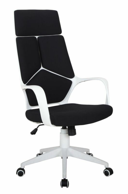 Fotel biurowy ergonomiczny Alenda INTESI czarny obrotowy z podłokietnikami do biura 1 szt.