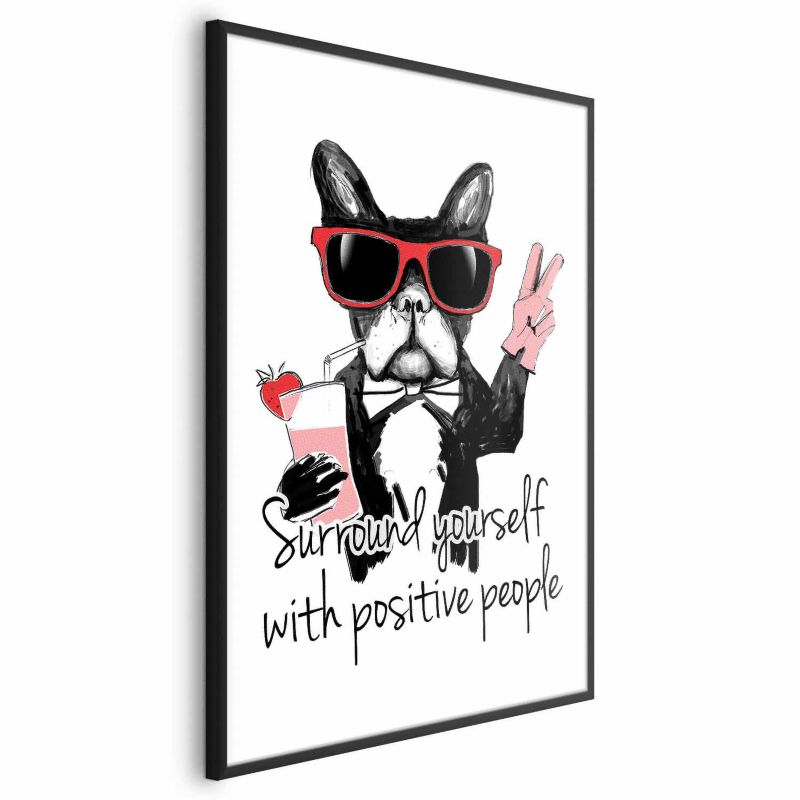 Plakat Artgeist Advice 60x90 cm z ramą czarną 1 szt