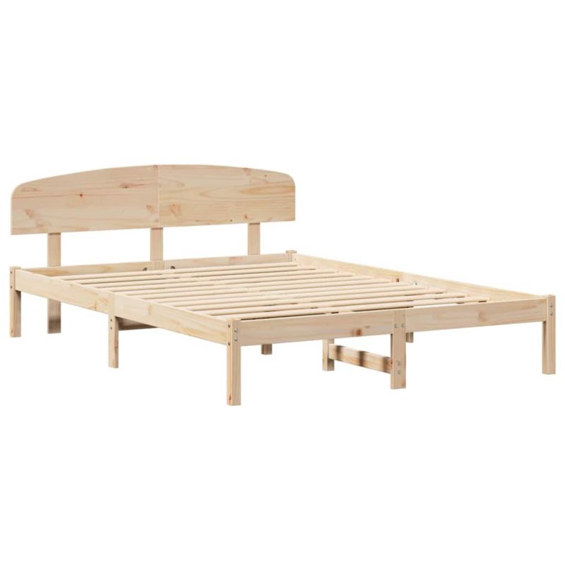 Rama łóżka WaszeMeble 160x200 cm Naturalny sosna WM-872056 1 szt.