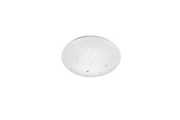 Plafon sufitowy nowoczesny RL Achat biały LED 12W 4000K 1100 lm łazienkowy IP44 wym: 9 x 27,5 x 27,5 cm tworzywo sztuczne - 1 szt.