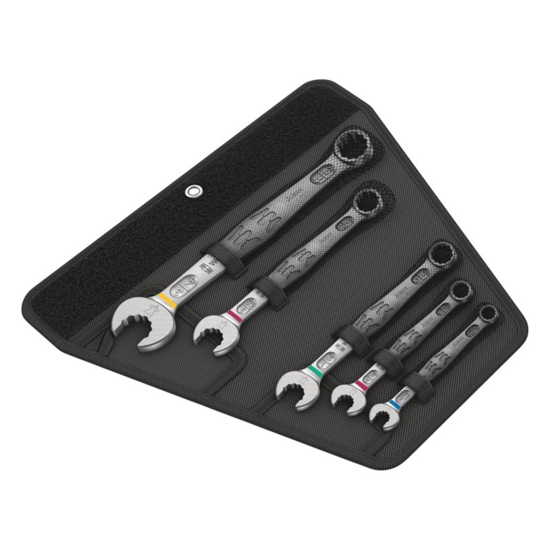Zestaw kluczy płasko-oczkowych Wera Joker 5 Imperial Set 1, calowych, 5 części, 05020240001 Wera, 1szt.