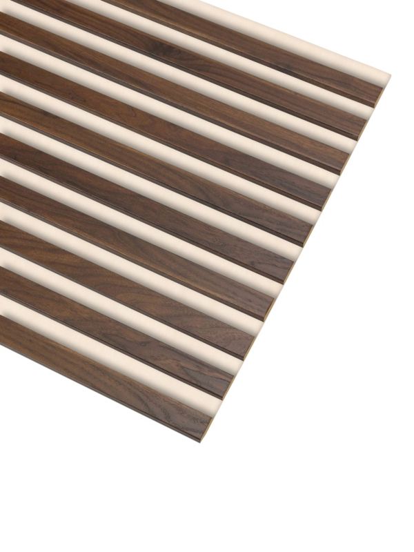 Lamele Ścienne na Filcu Beżowym SunWood 275x58cm Panel Dekoracyjny Orzech Columbia 1 szt.