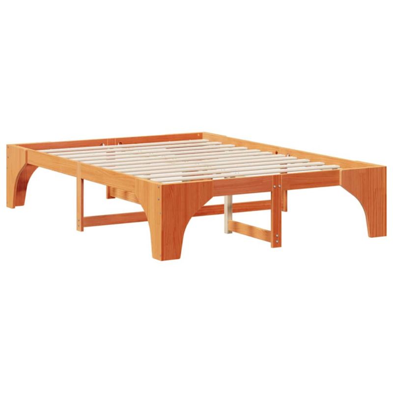 Rama łóżka WaszeMeble 160x200 cm Brązowy sosna WM-872982 1 szt.