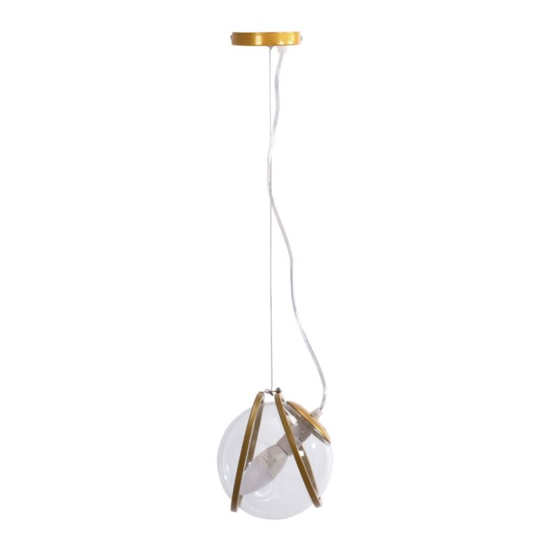 Lampa Sufitowa Wisząca Toolight App1089-1Cp Złoty