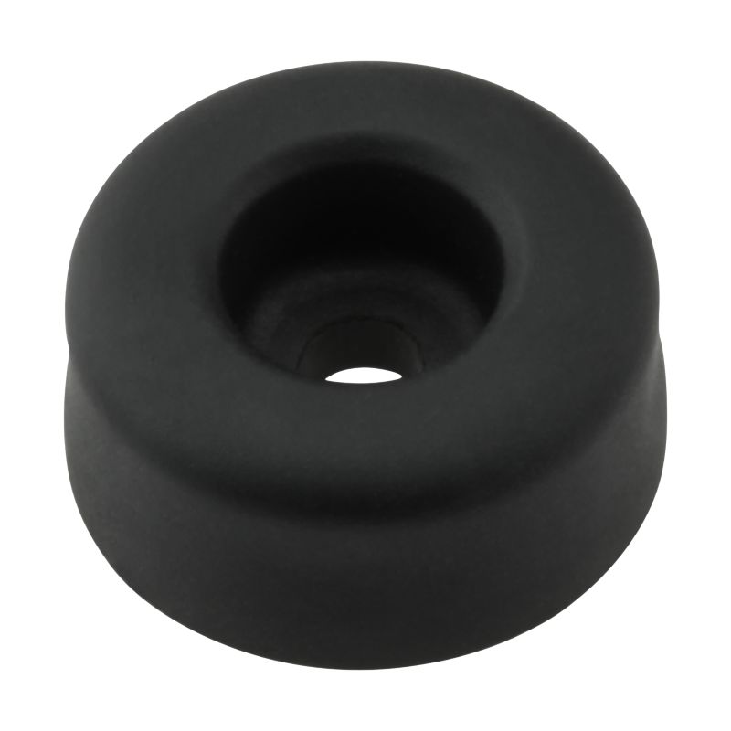 Odbojnik drzwiowy Ambition gumowy 10 x 20 mm czarny 8 sztuk