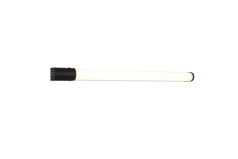 Kinkiet ścienny Trio Piera czarno-biały do łazienki LED 16W 3000K 1650lm IP44 wym: 5,5 x 79 x 79 cm - 1 szt.