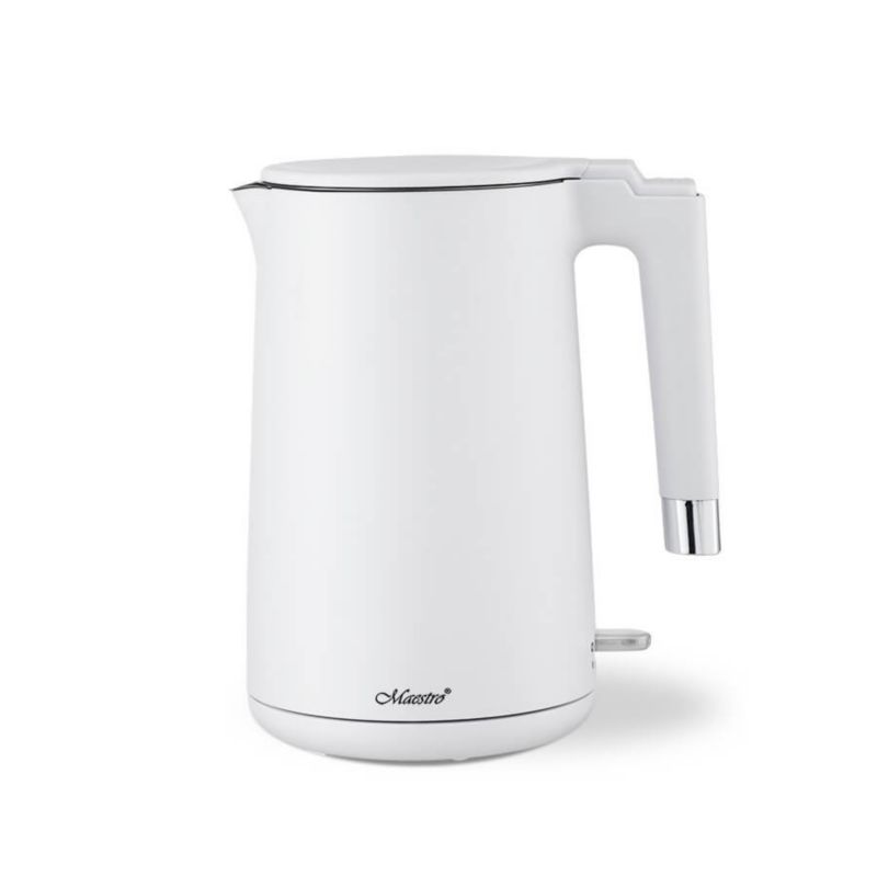 Elegancki Biały Czajnik elektryczny Maestro 1,7l 1800W MR-026-white 1 szt.