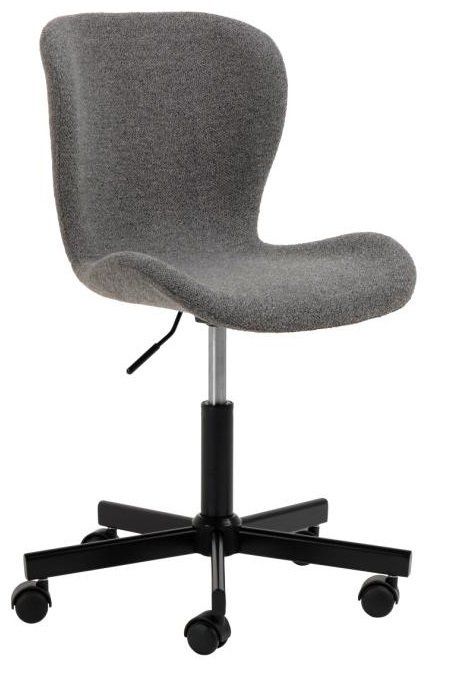 Fotel biurowy ergonomiczny Batilda-A1 ACTONA antracytowy obrotowy z regulacją wysokości 1 szt.