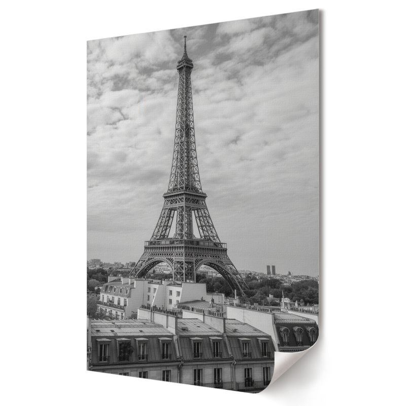 Plakat canvas Wallfluent Format A4 Wieża Eiffla Artysta Illusion 1 szt.