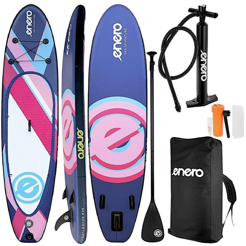 Zestaw Enero deska sup dmuchana 320X81X15cm Purple 1szt.