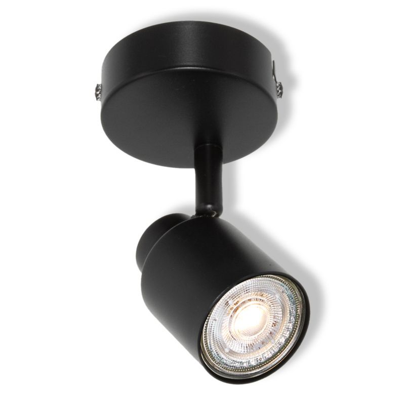 Lampa Ścienna Osram Sufitowa Kinkiet Spot Ruchoma Reflektor GU10 Czarna PRIMAL 1 szt.
