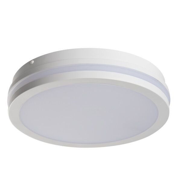 Plafon sufitowy okrągły Kanlux Beno biały LED 30W 3000K-4000K 3530lm łazienkowy IP65 wym: 5,7 x 26 x 26 cm - 1 szt.
