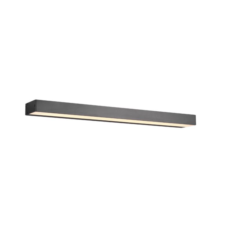 Kinkiet ścienny Trio Rocco czarno-biały do łazienki LED 8W 3000K 800lm IP44 wym: 3,6 x 60 x 60 cm - 1 szt.