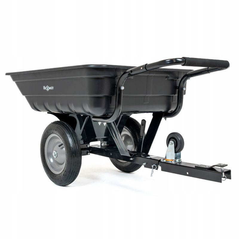 Przyczepka transportowa Hexwelt do traktorka quada 200kg taczka ogrodowa koleba abs 1 szt.