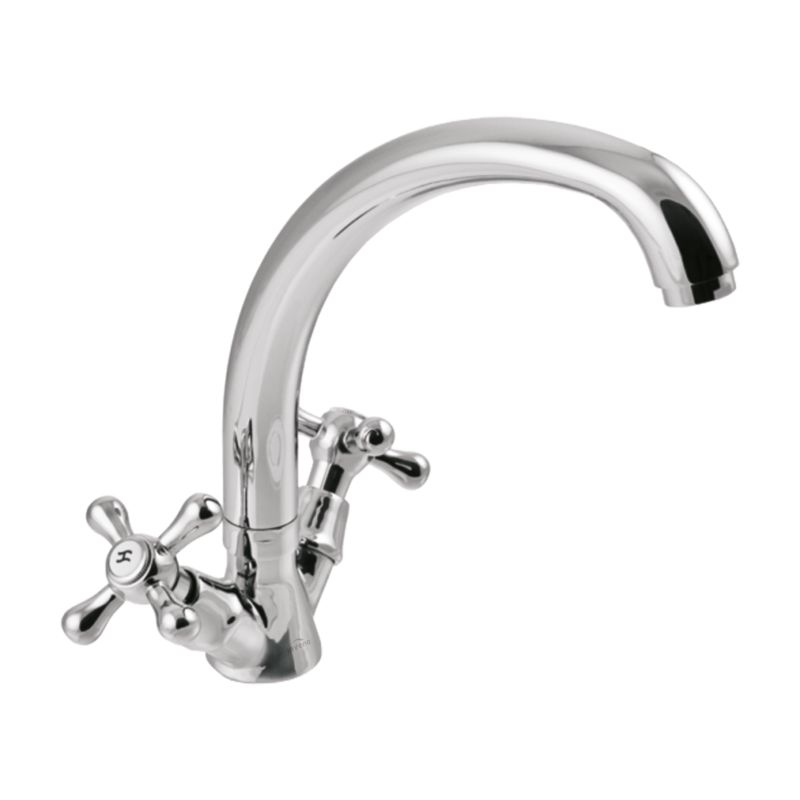 Bateria umywalkowa Invena Roma stojąca chrom 1 szt.
