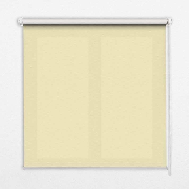 Roleta Okienna Tulup 60x140 cm Jasny Żółty Montaż do ściany/sufitu 1 szt.