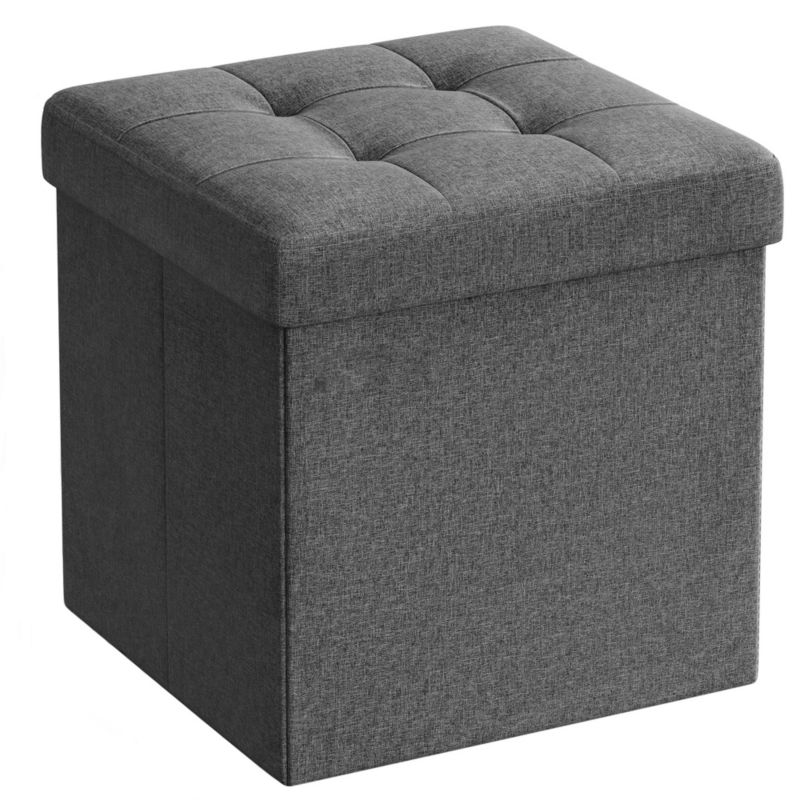 Pufa Songmics 30x30cm szara 1 szt