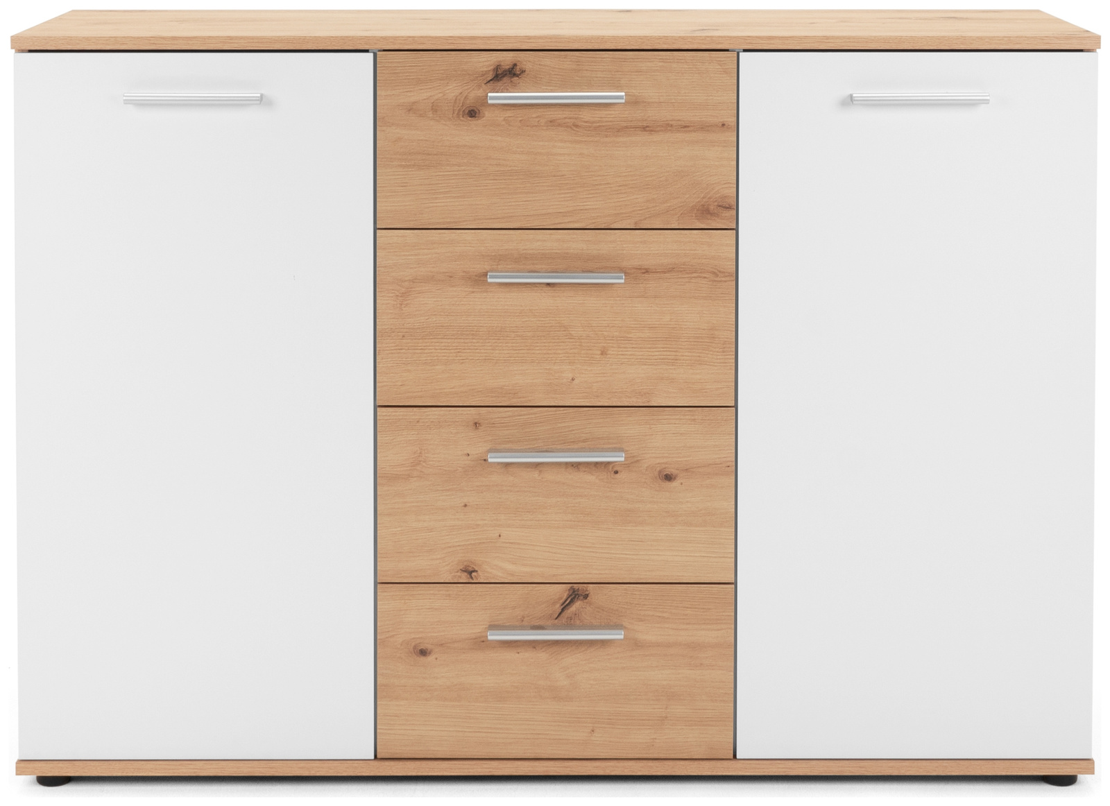 Nowoczesna komoda z szufladami 120 cm JOVITA dąb artisan