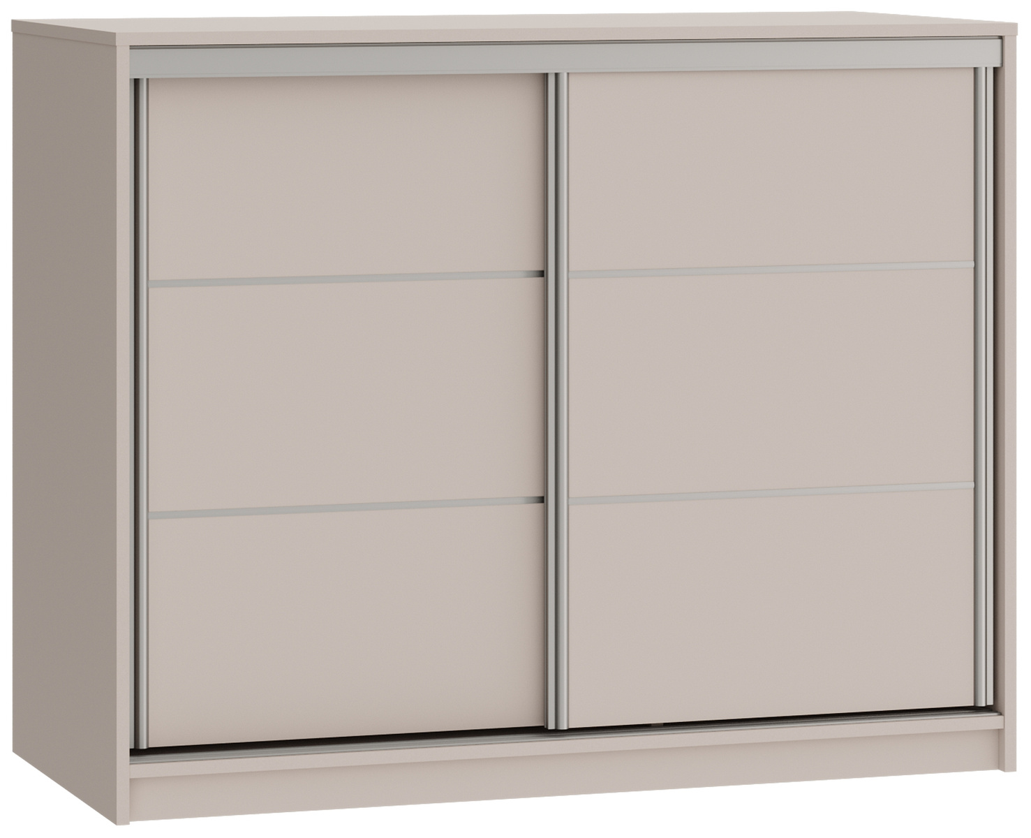 Nowoczesna mała komoda przesuwna 120 cm z szufladami TOP