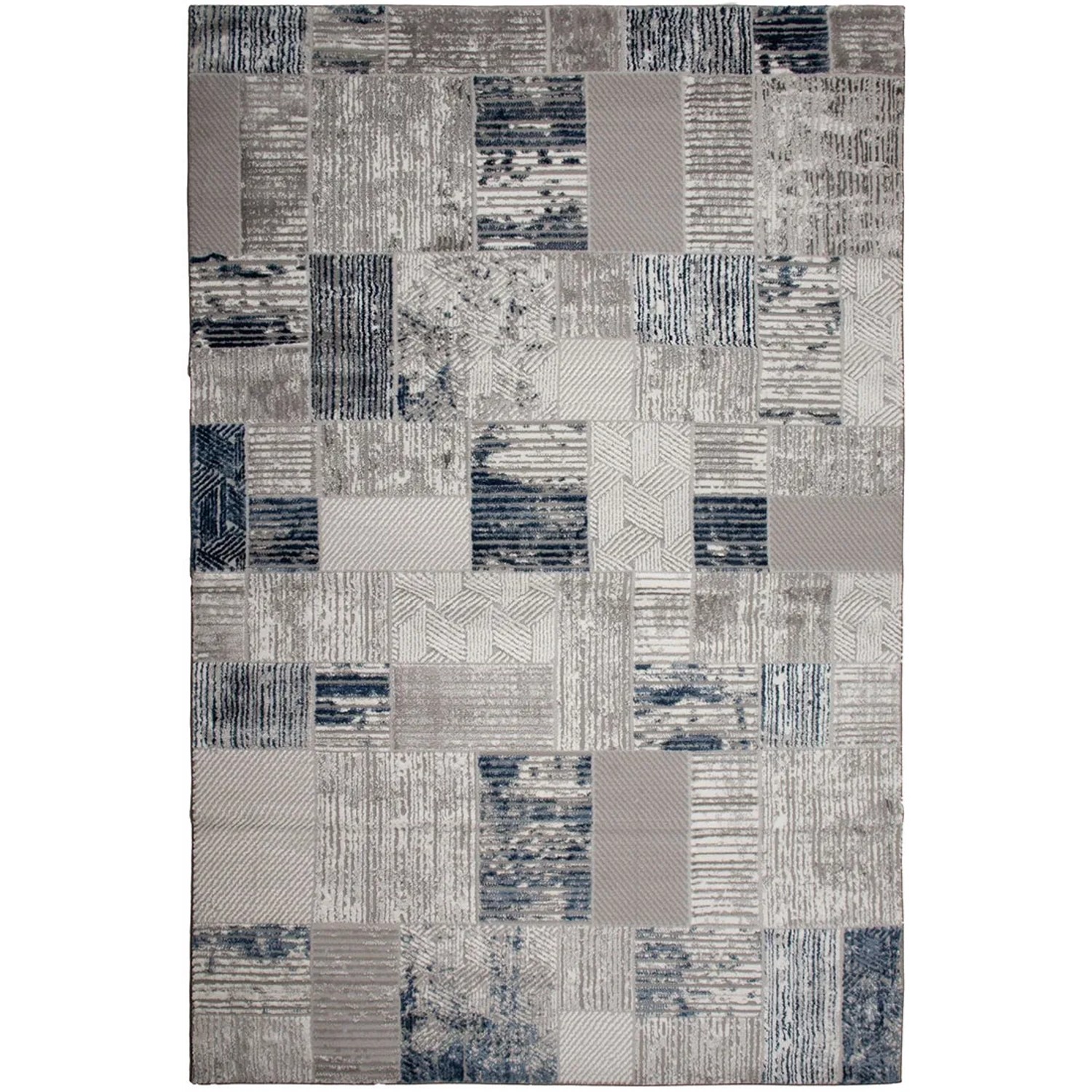 Marbex Dywan PREGO KOSTKA 120 x 170 cm niebieski