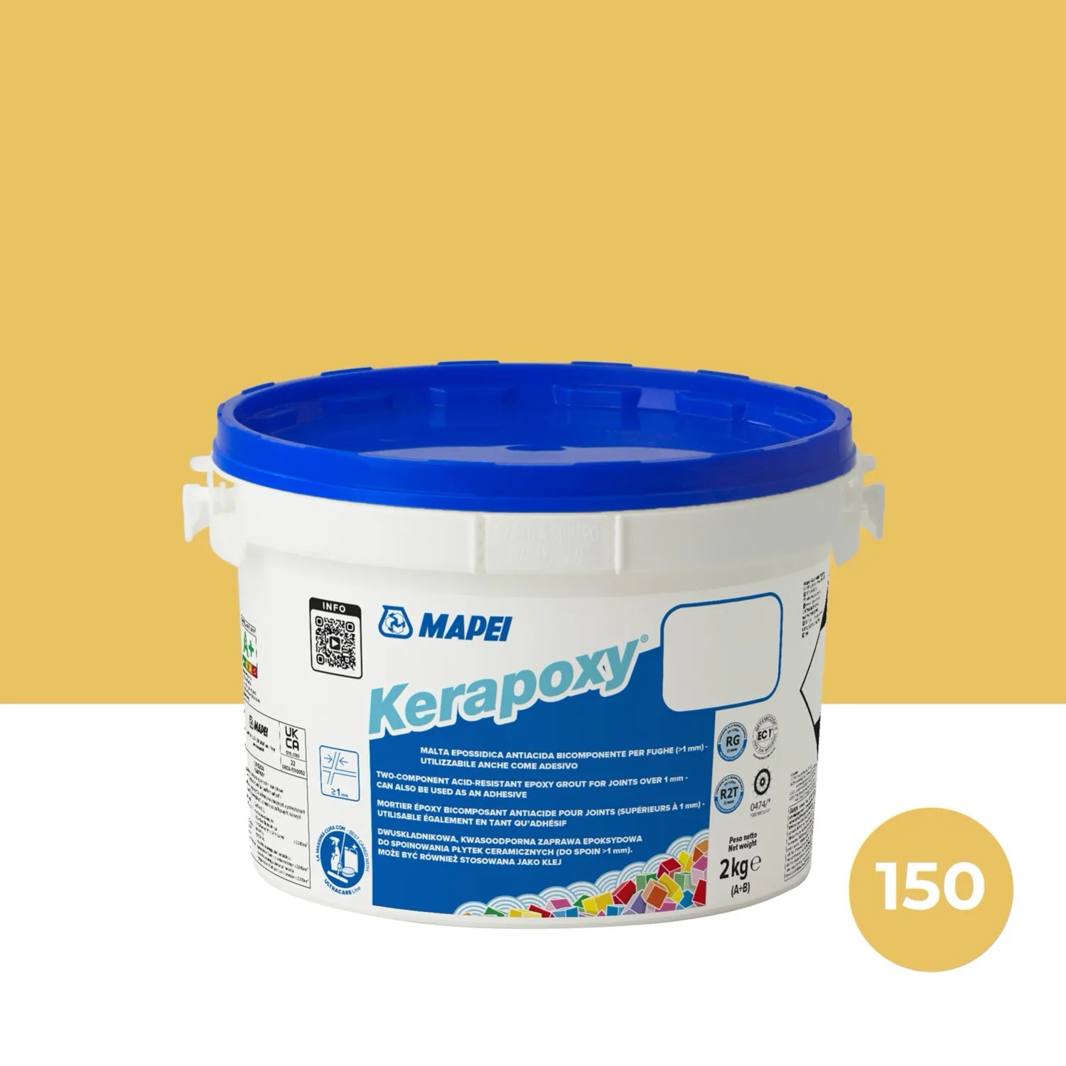 Mapei Fuga epoksydowa Kerapoxy żółty 2 kg