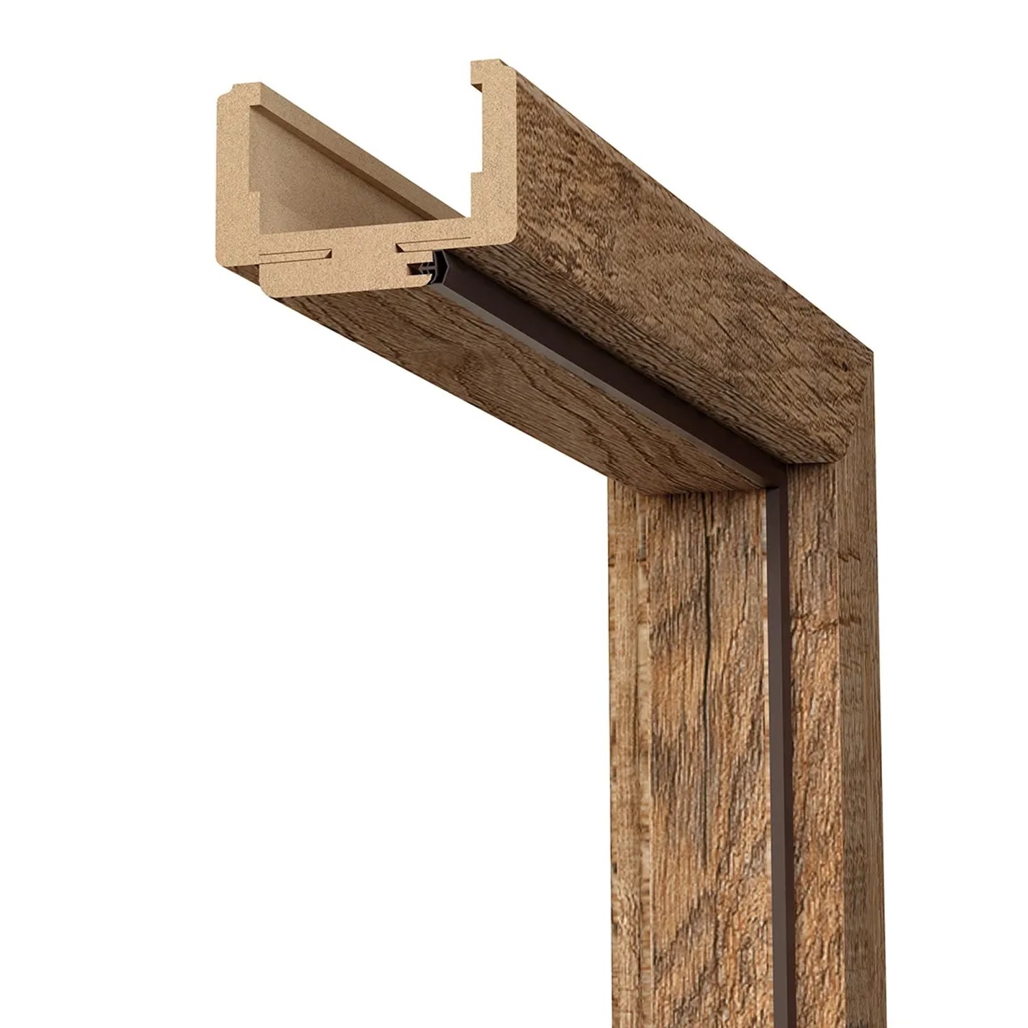 DRE Ościeżnica regulowana 120-140 mm Dąb Rustykalny 70P