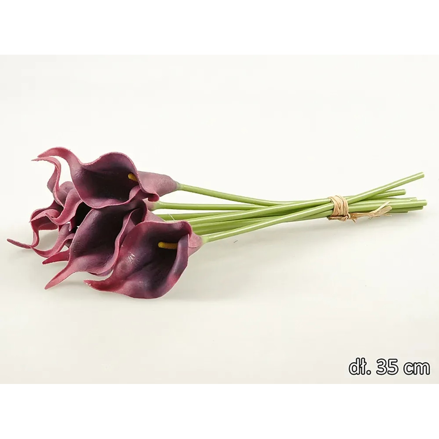 Bukiet sztuczny ozdobny Calla 35 cm