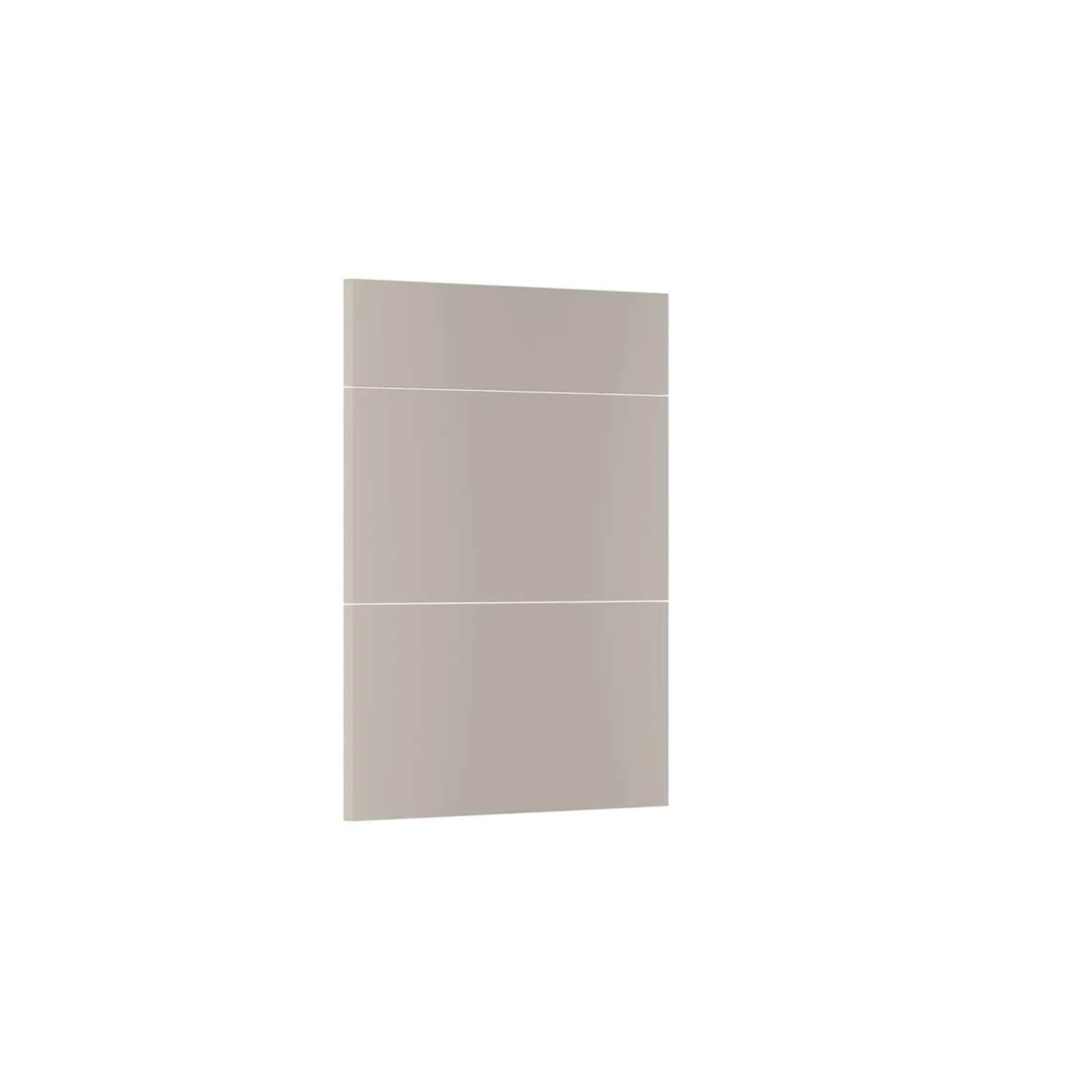 Trzy fronty do szafki z szufladami Roma Stone Grey 50 cm