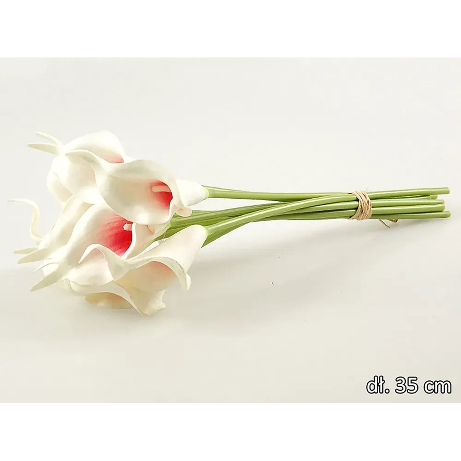Bukiet sztuczny ozdobny Calla 35cm