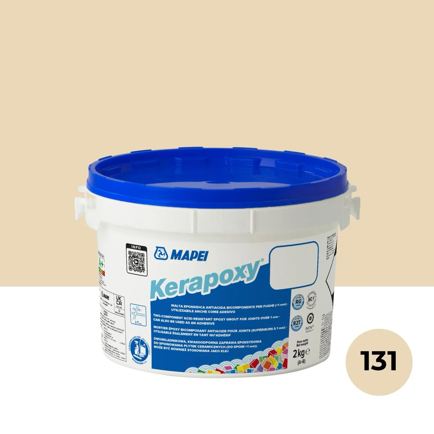 Mapei Fuga epoksydowa Kerapoxy 131 wanilia