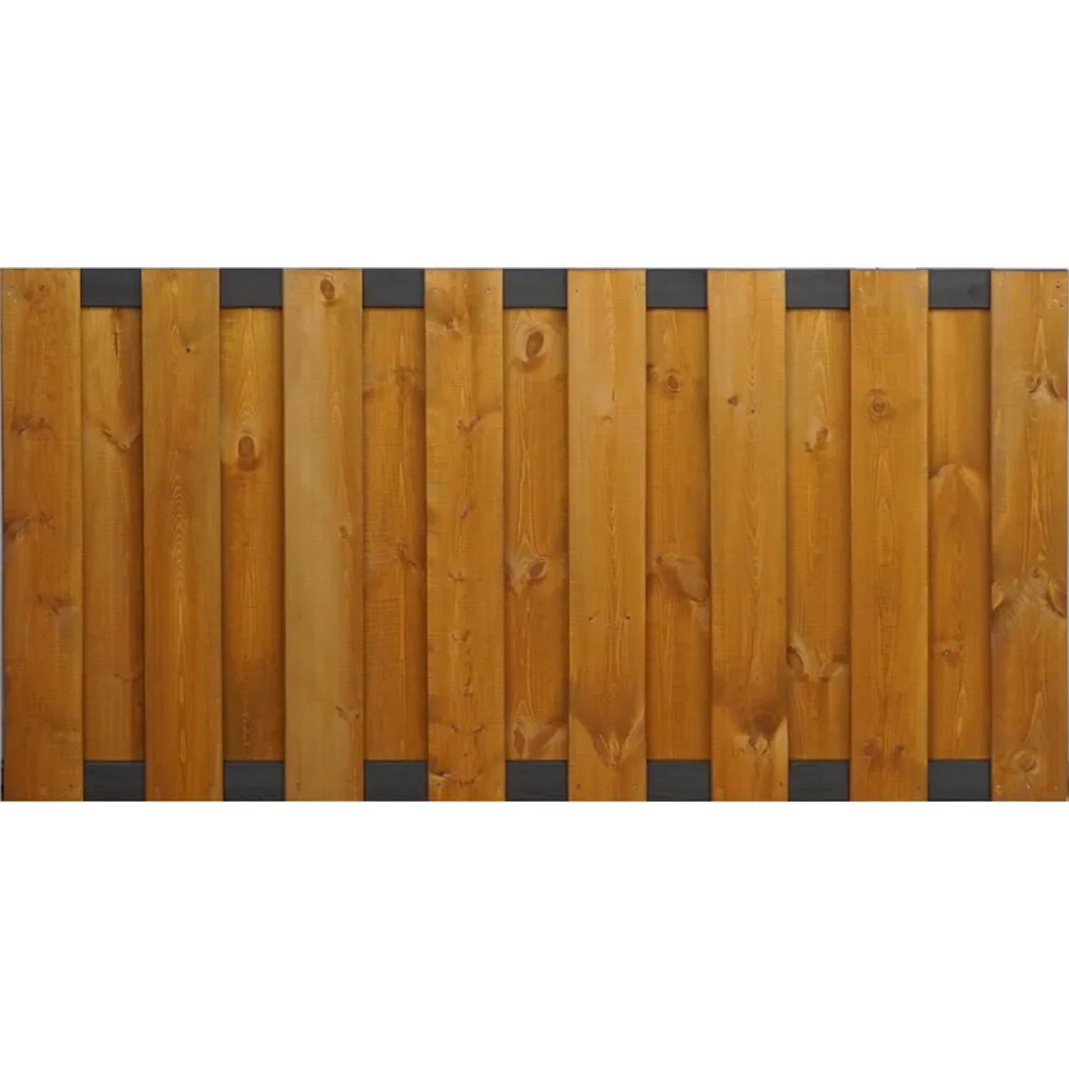 Sobex Płot szczelny Aron złoty dąb/antracyt - 90 x 180 cm