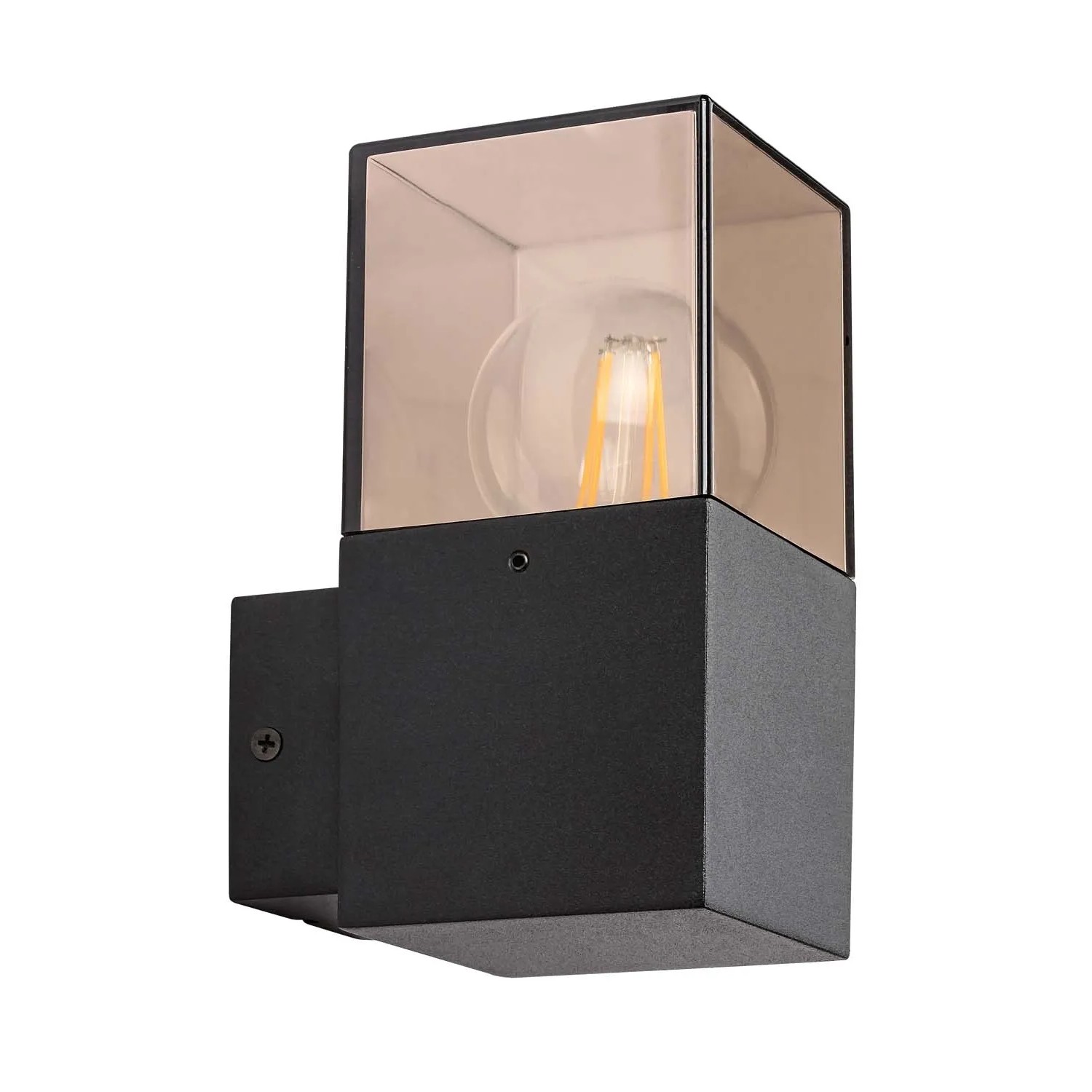 Rabalux Lampa ścienna zewnętrzna Loanda 1xE27 12W czarna