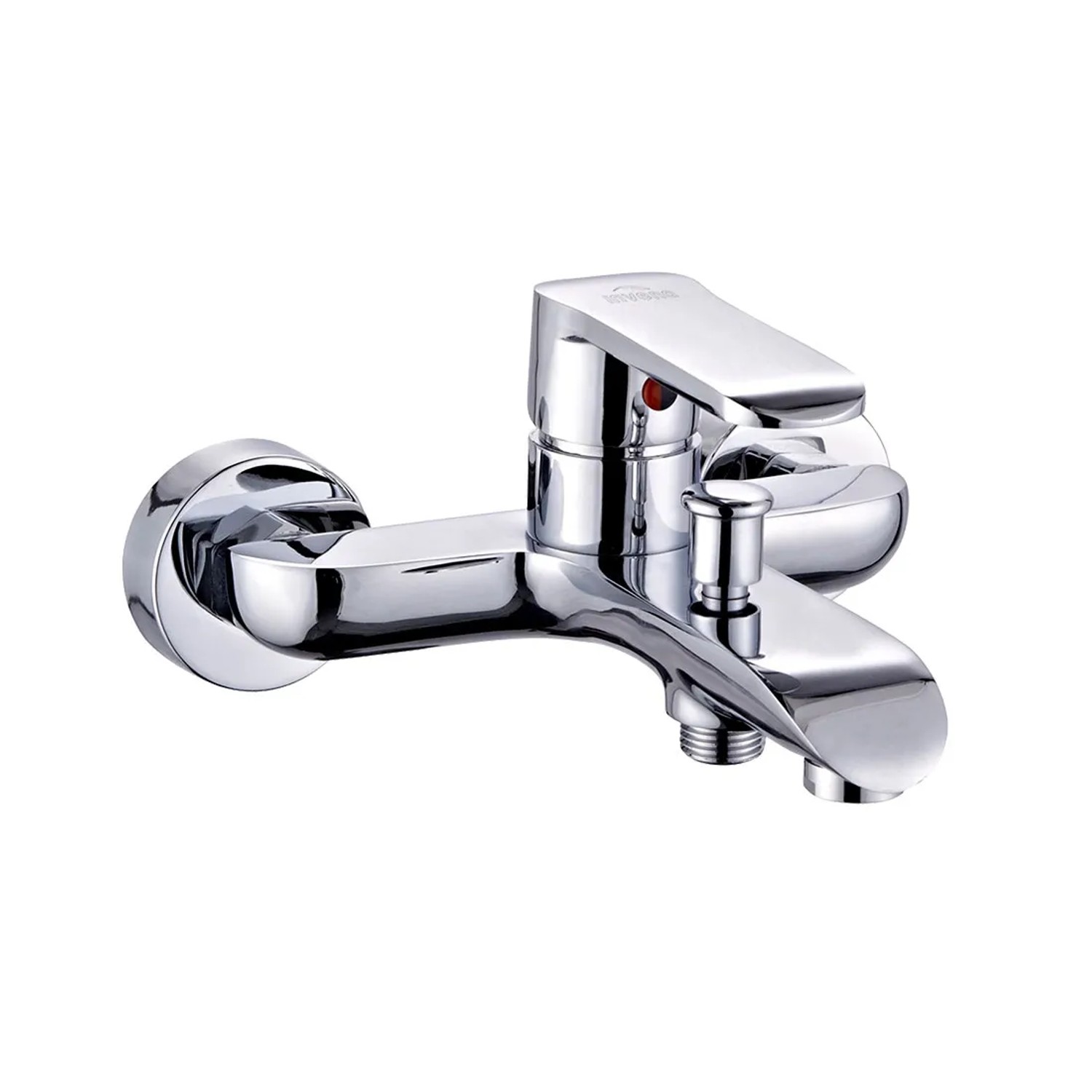 Invena Bateria wannowa Siros chrom