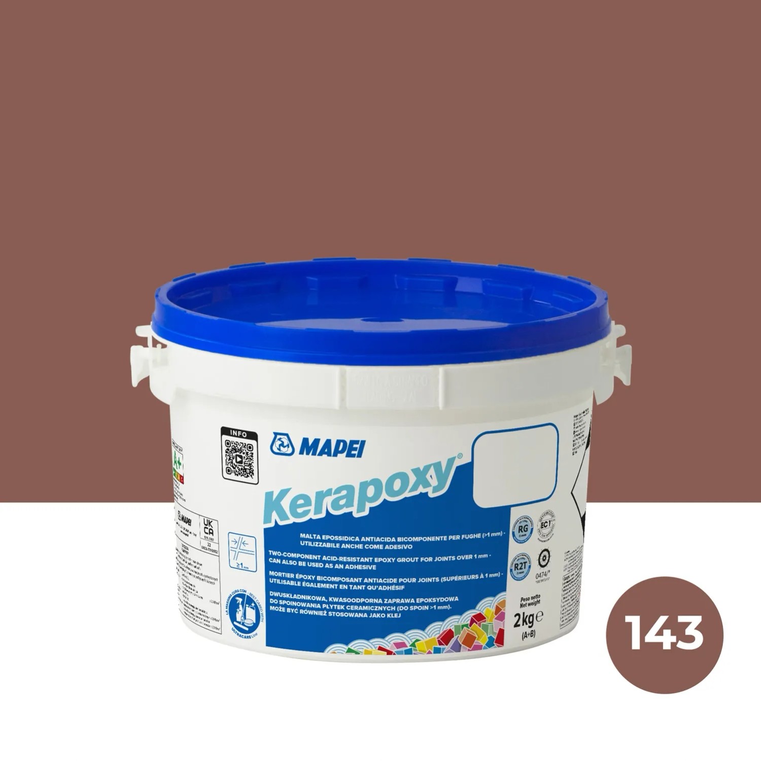 Mapei Fuga epoksydowa Kerapoxy cynamon 2 kg