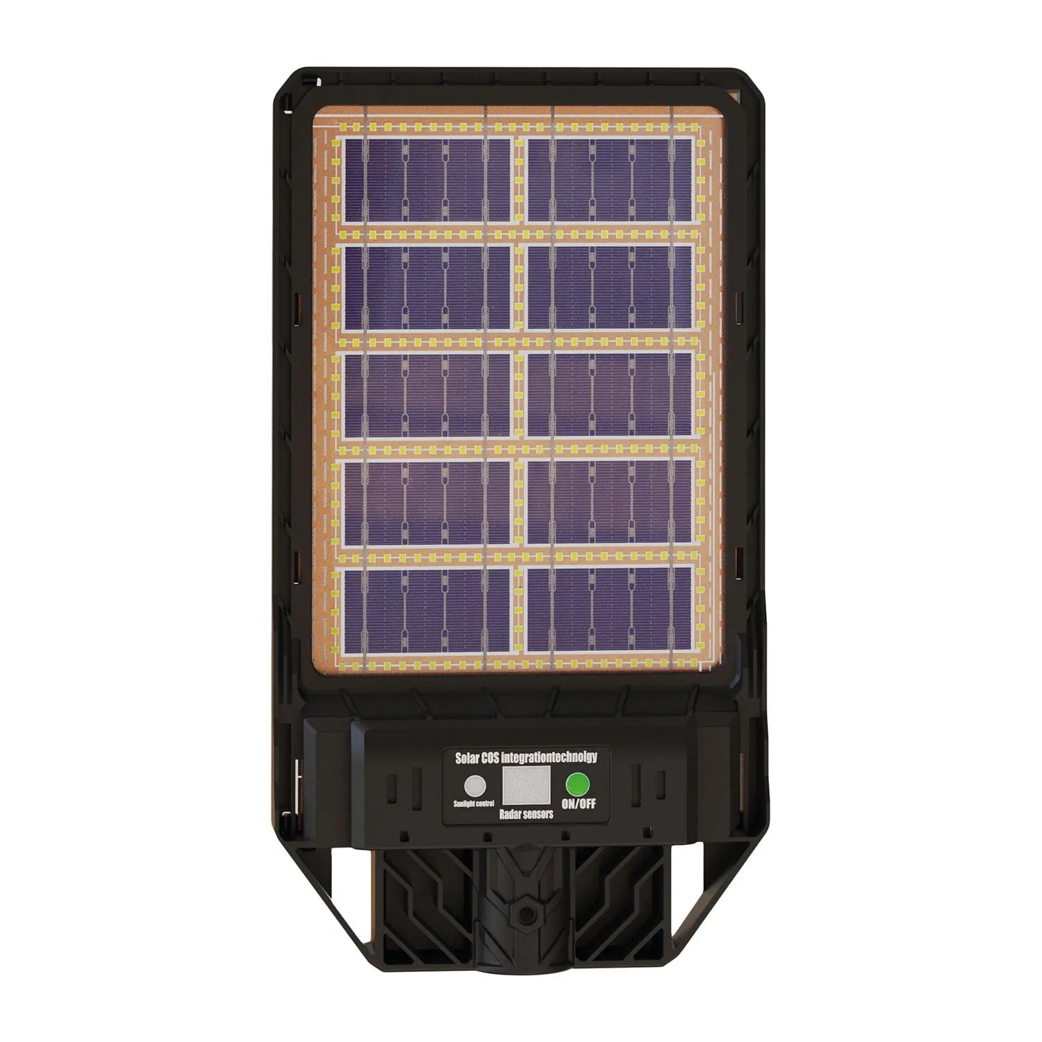 Eko-Light Latarnia solarna Kers z czujnikiem ruchu 50W 6500K 500Im IP44