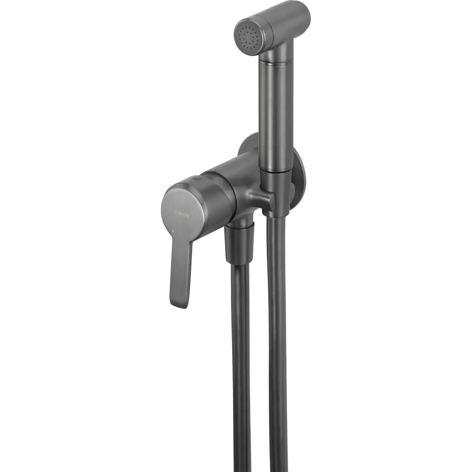 Deante Bateria bidetowa podtynkowa Cejlo titanium