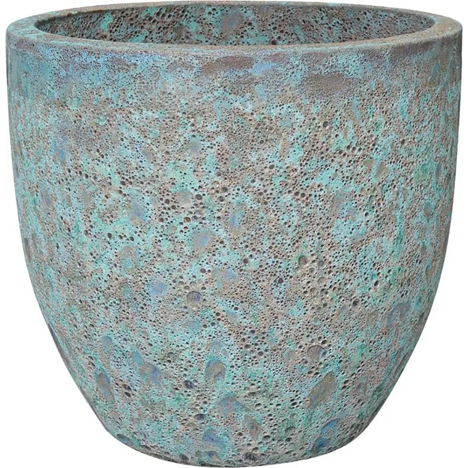 Donica Lava Sea niebieska - śr. 30 cm