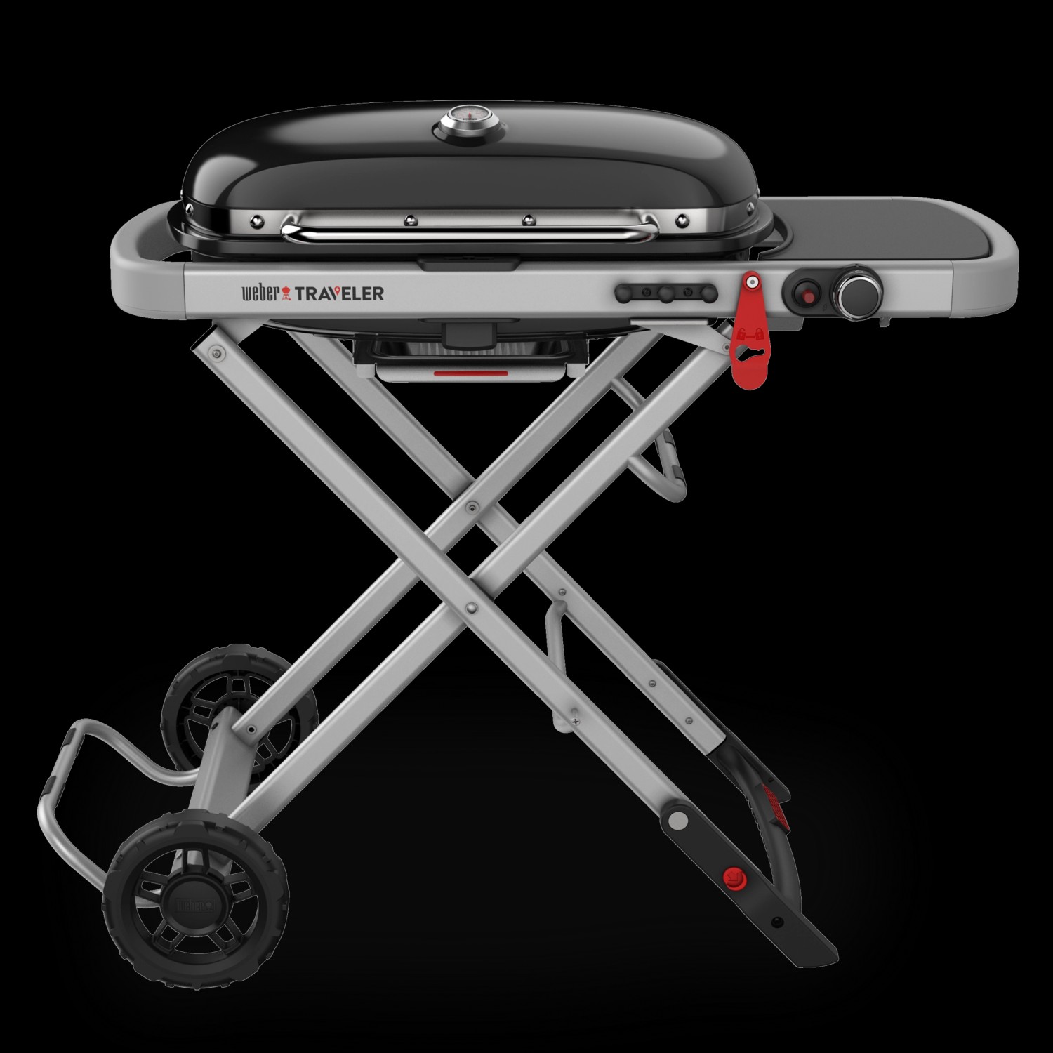 Weber Grill gazowy TRAVELER LP BLK 1-palnikowy 3,8 kW