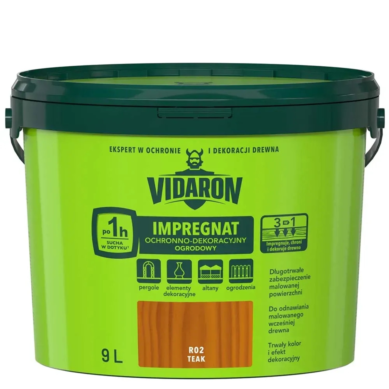 Impregnat Ogrodowy Vidaron teak 9l