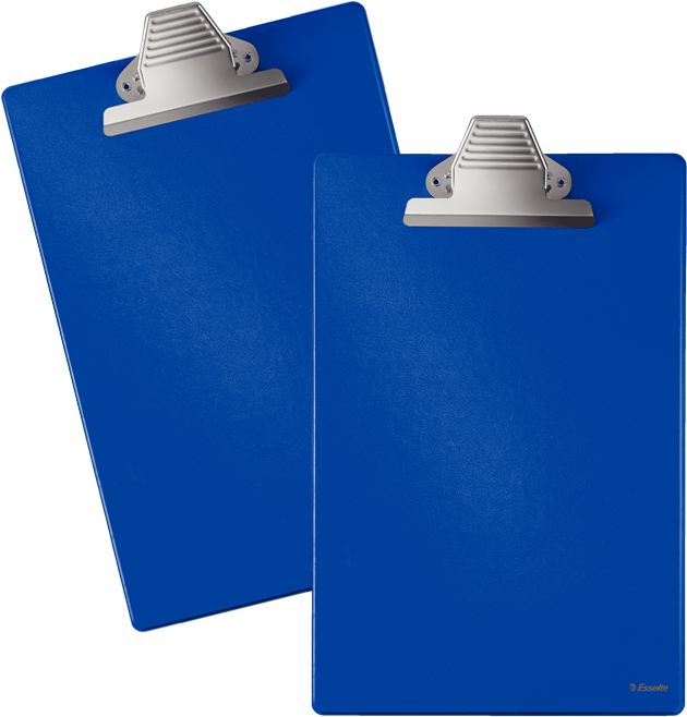 2x Clipboard Esselte, A4, niebieski
