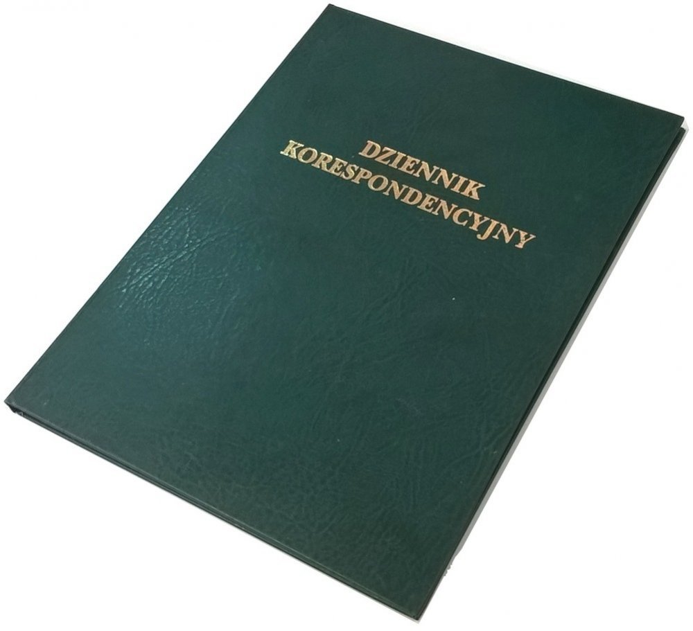 Dziennik korespondencyjny Barbara, A4, 96k, zielony