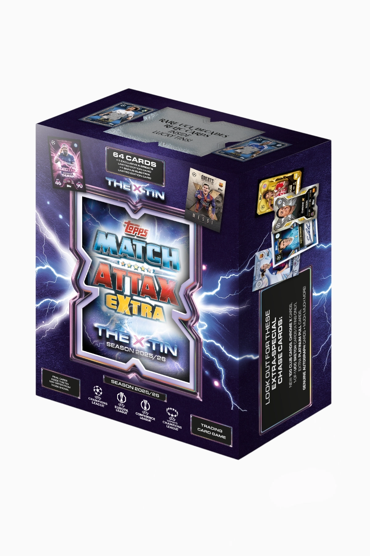 Karty kolekcjonerskie Topps Match Attax Extra 2025/26 The X Tin