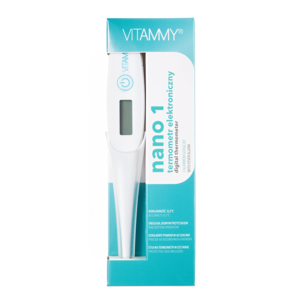Vitammy nano 1 - termometr elektroniczny, 1 sztuka