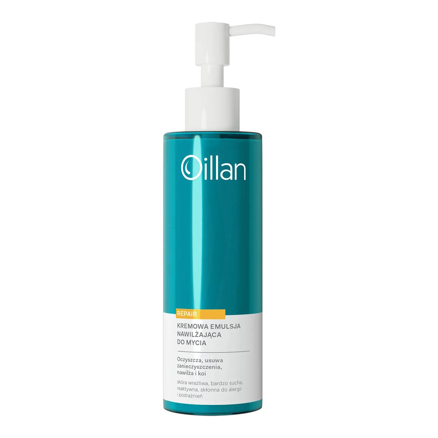 Oillan repair - kremowa emulsja nawilżająca do mycia, 200 ml