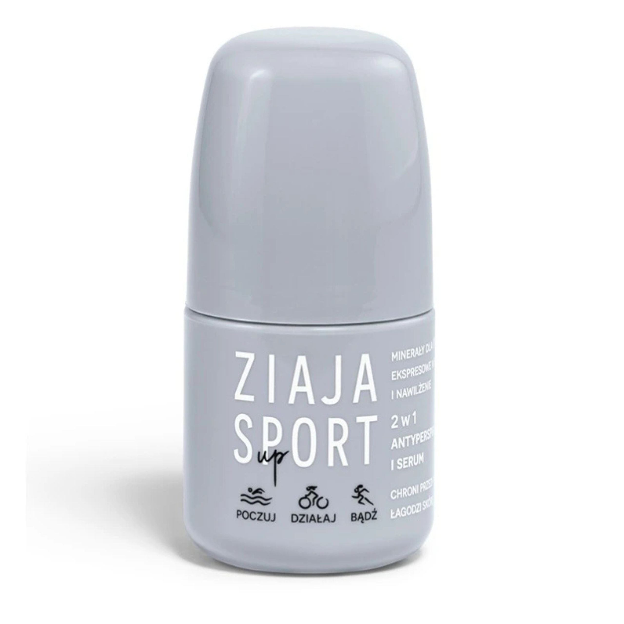 Ziaja sport up 2w1 antyperspirant/serum, 60 ml