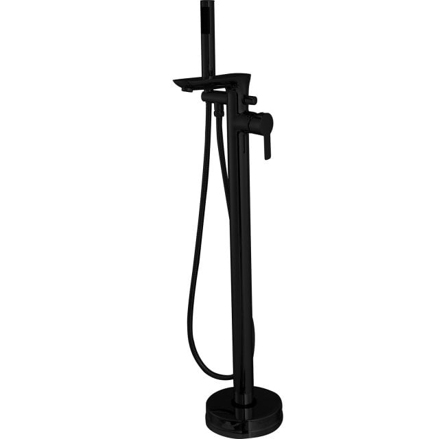 INVENA Bateria wannowa wolnostojąca GLAMOUR z zestawem prysznicowym c