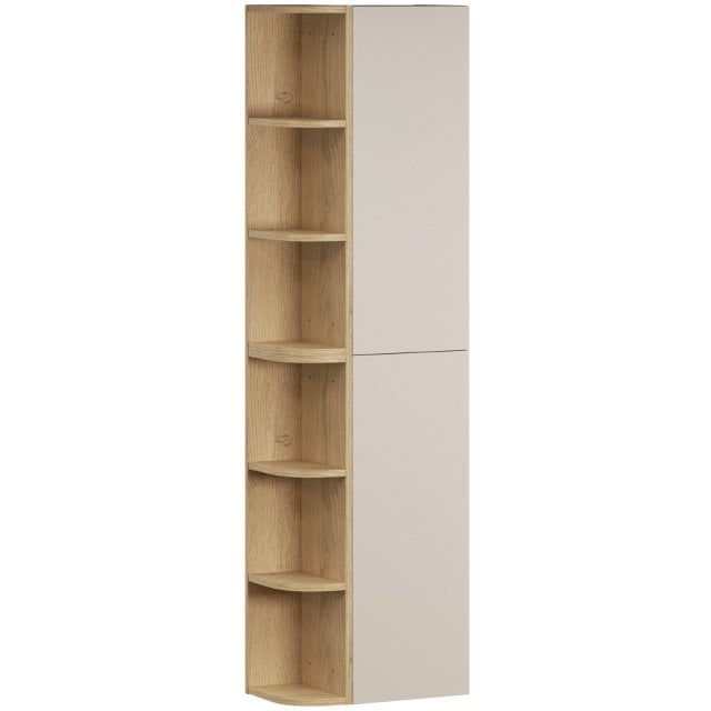 COMAD Zestaw mebli DALIA CASHMERE 2 półsłupki 30 cm, 2 regały CREMONA