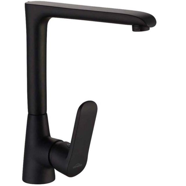 INVENA Bateria kuchenna stojąca SIROS czarna BZ-90-L04-A