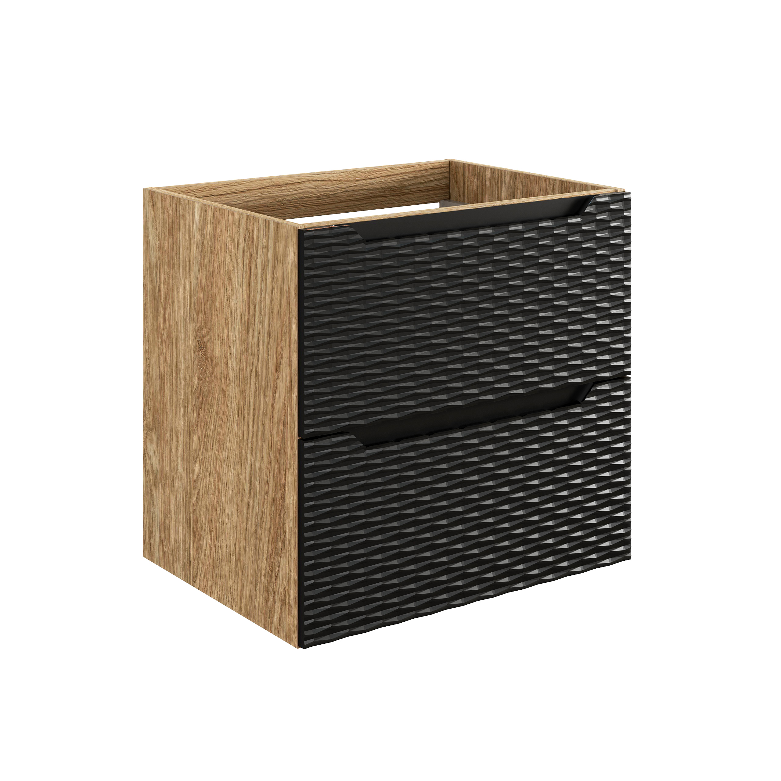 Comad Ocean Black szafka 60x46x57 cm czarna-dab OCEAN BLACK 82-60-2S